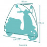 Funda de protección Scooter ESTANDAR