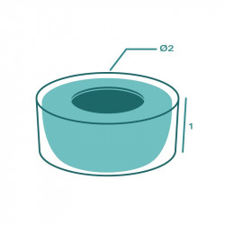 Housse de Protection de Foyer Extérieur Rond SUR MESURE