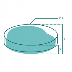 Funda de protección Sofá Redondo A MEDIDA