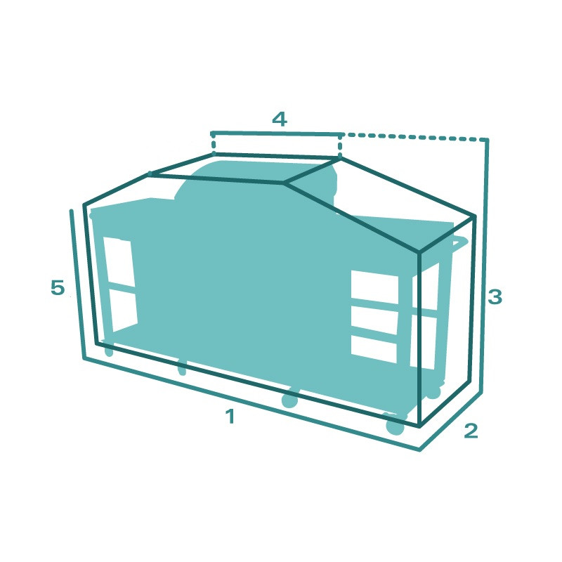 Funda de protección Barbacoa XXL A MEDIDA